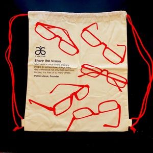Arbonne drawstring backpack bag